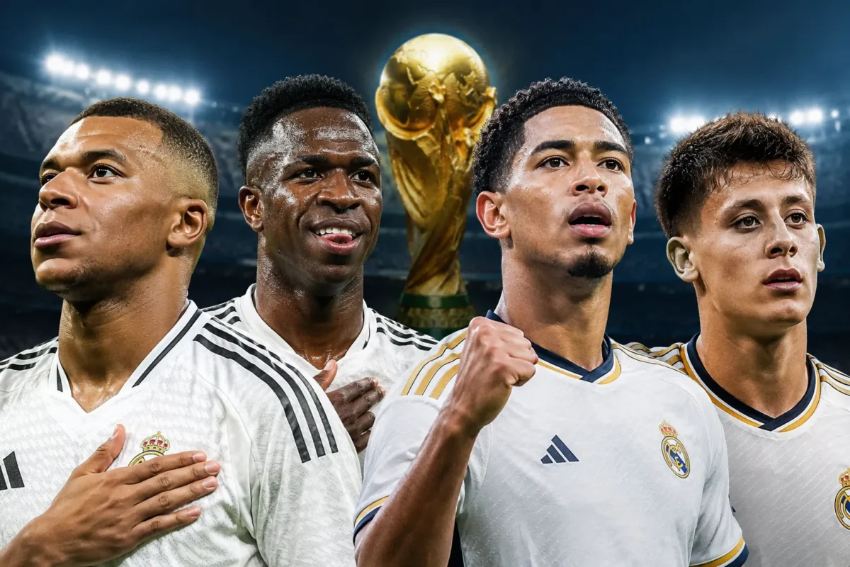 Bukan Hanya Mbappe, Empat Bintang Real Madrid Kuasai Gol Piala Dunia 2026 (Foto: ChatGPT)