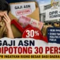 Ilustrasi. Potongan Gaji ASN Demi Selamatkan PPPK, DPR Ingatkan Risiko Besar bagi Daerah (Foto: ChatGPT)