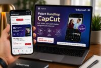 Edit Video Kini Lebih Praktis, Telkomsel Luncurkan Paket CapCut dengan Kuota Internet (Foto: ChatGPT)