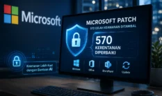 Microsoft Pecahkan Rekor Patch Keamanan, AI Berperan Temukan Ratusan Bug Windows