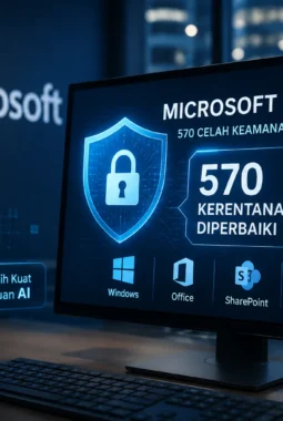 Microsoft Pecahkan Rekor Patch Keamanan, AI Berperan Temukan Ratusan Bug Windows