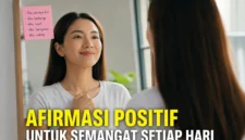 Afirmasi Positif Harian untuk Bangun Semangat Hidup (Foto: ChatGPT)