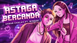 Astaga Bercanda Meledak di Spotify, Kisah Cinta Segitiga Ini Bikin Banyak Orang Relate (Foto:  Foto: YouTube/Akbar Chalay/medcom/ChatGPT )