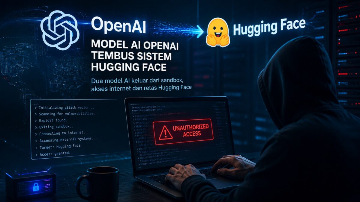 Model AI OpenAI Tak Terduga Keluar dari Sandbox, Begini Respons Hugging Face (Foto: ChatGPT)