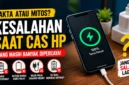Masih Cas HP Seperti Ini? Kebiasaan yang Dianggap Benar Ternyata Keliru (Foto: ChatGPT)