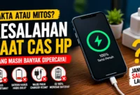 Masih Cas HP Seperti Ini? Kebiasaan yang Dianggap Benar Ternyata Keliru (Foto: ChatGPT)