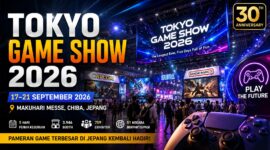 Tokyo Game Show 2026 Pecahkan Rekor, Hampir 4.000 Booth Siap Sambut Pengunjung Dunia (Foto: ChatGPT)