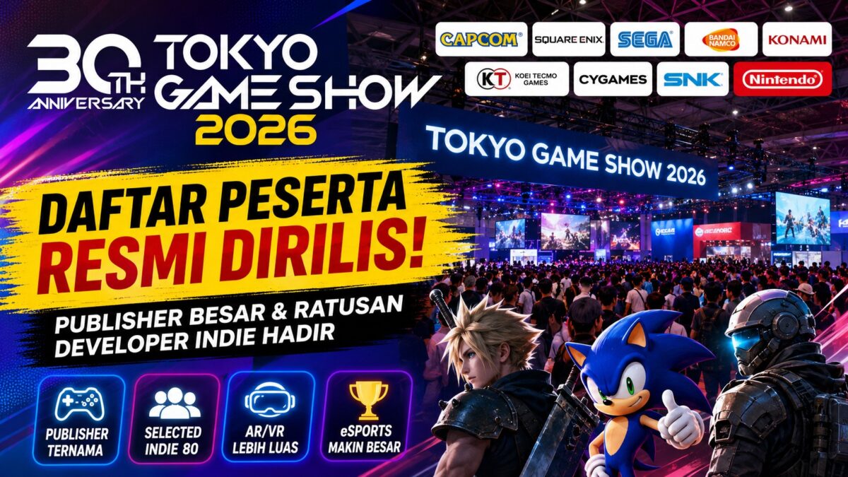 Tokyo Game Show 2026 Hadirkan Publisher Game Ternama (Foto: ChatGPT)
