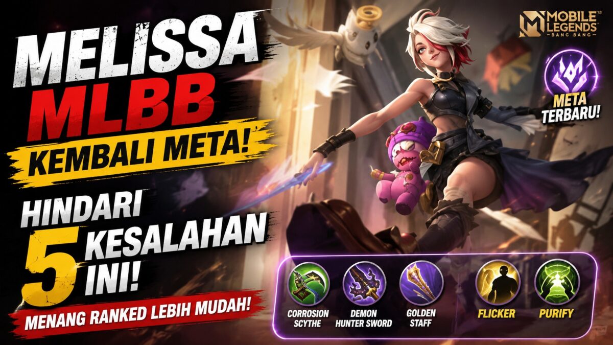 Melissa Mendadak Jadi Andalan Pro Player, Ternyata Ini Rahasianya (Foto: ChatGPT)