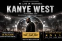 Tiket Konser Kanye West Jakarta 2026 Resmi Dijual (Foto: ChatGPT)