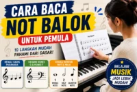 Cara Baca Not Balok untuk Pemula dengan Mudah (Foto: ChatGPT)