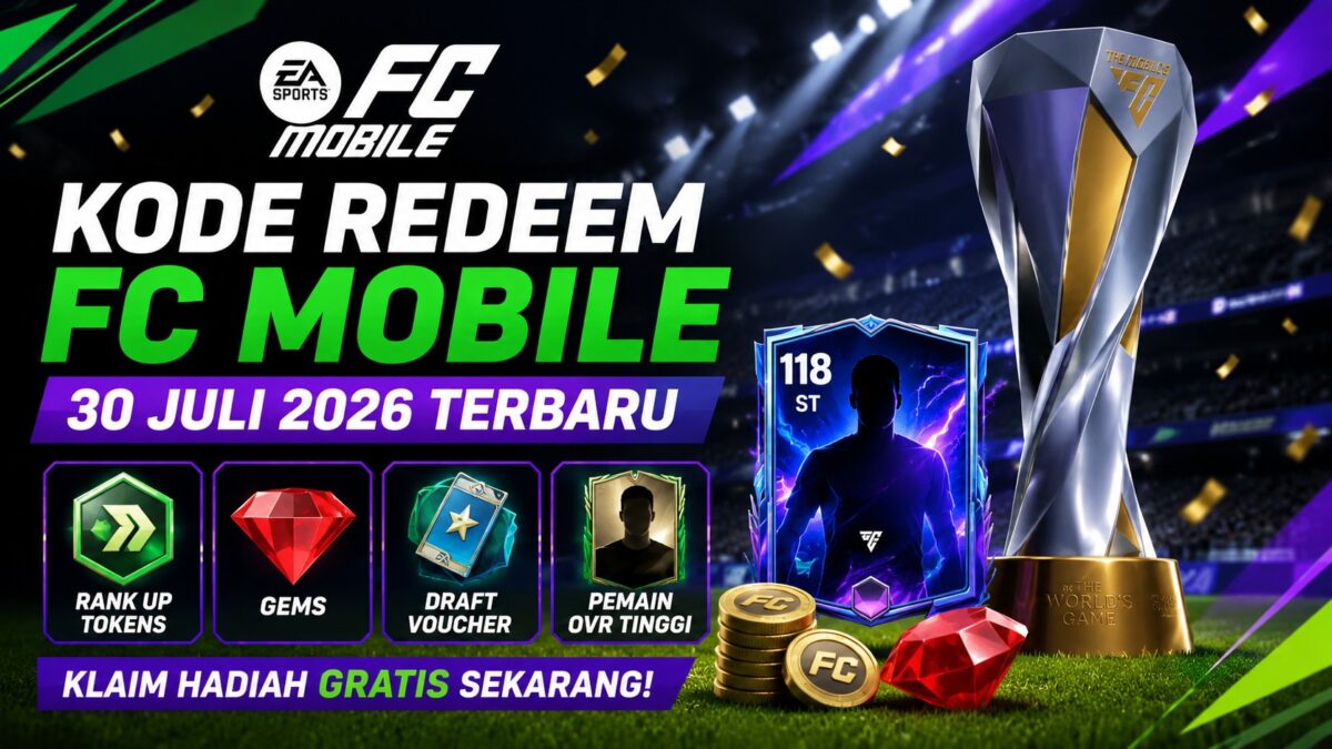 Kode Redeem FC Mobile 30 Juli 2026 Terbaru Sore Ini (Foto: Ai)