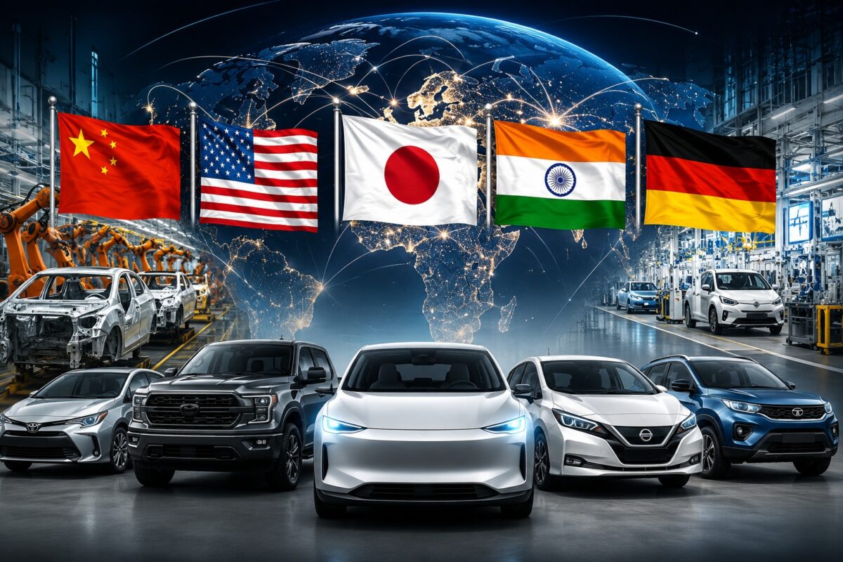 Industri Otomotif Terbesar di Dunia, Ini 5 Negaranya (Foto: ChatGPT)