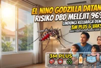 Waspada Risiko DBD Saat El Nino Godzilla Melanda Indonesia (Foto: Ai)