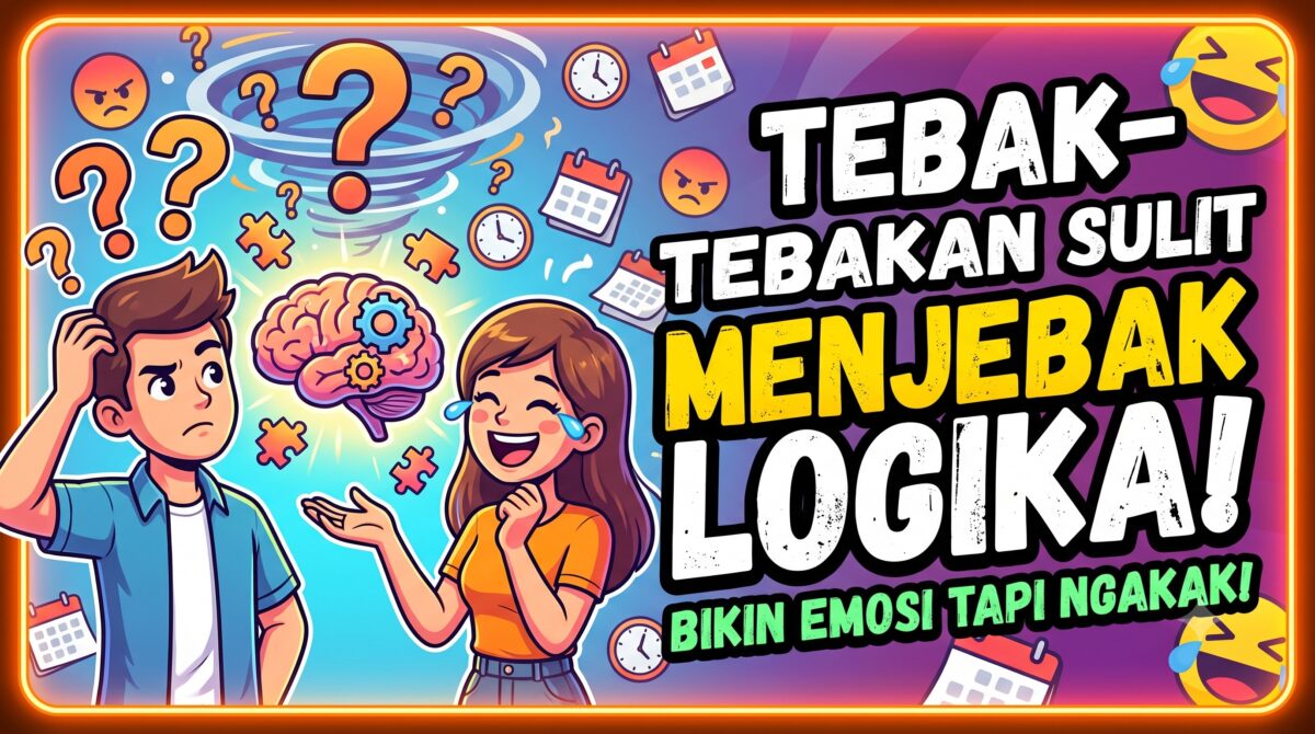 Tebak-Tebakan Sulit Menjebak Logika Bikin Emosi Ngakak (Foto: Ai)