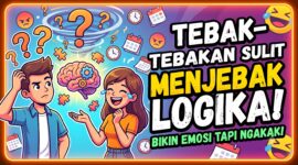 Tebak-Tebakan Sulit Menjebak Logika Bikin Emosi Ngakak (Foto: Ai)