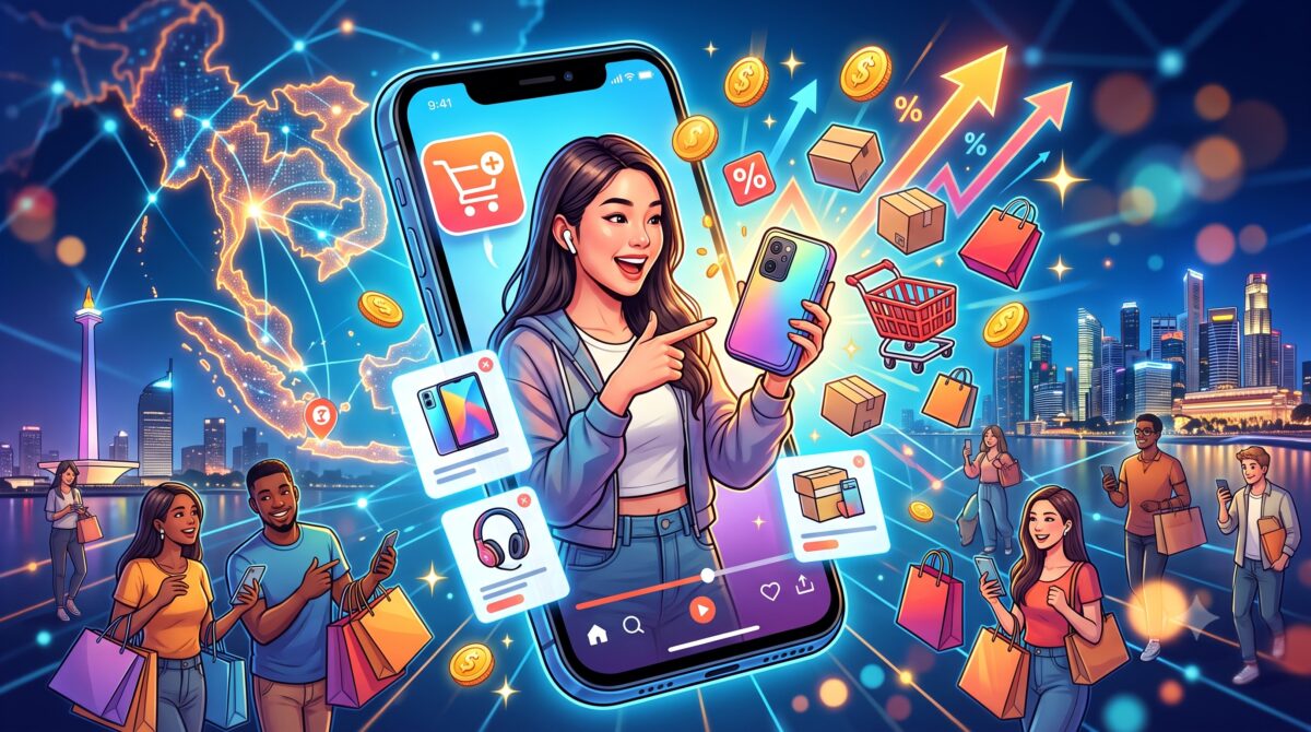 Tren Video Commerce di Asia Tenggara Melonjak 5 Kali Lipat (Foto: Ai)