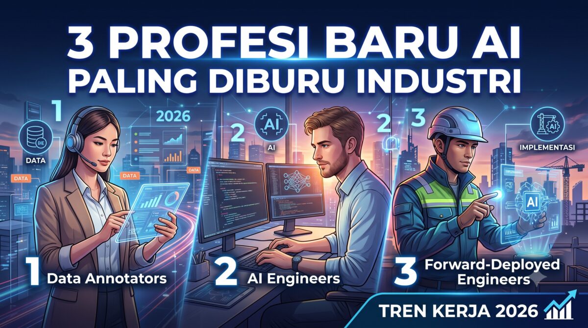 3 Profesi AI Paling Diburu Industri Global Tahun 2026 (Foto: Ai)