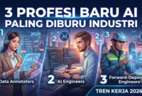 3 Profesi AI Paling Diburu Industri Global Tahun 2026 (Foto: Ai)