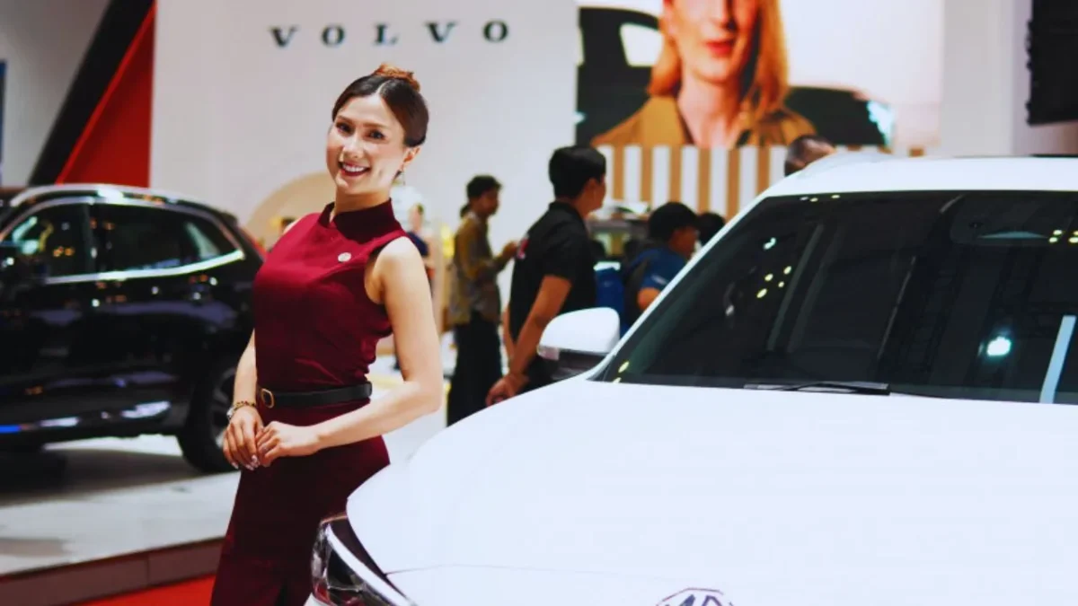 SPG Otomotif GIIAS 2026 Ramaikan Booth Kendaraan (Foto: medcom)