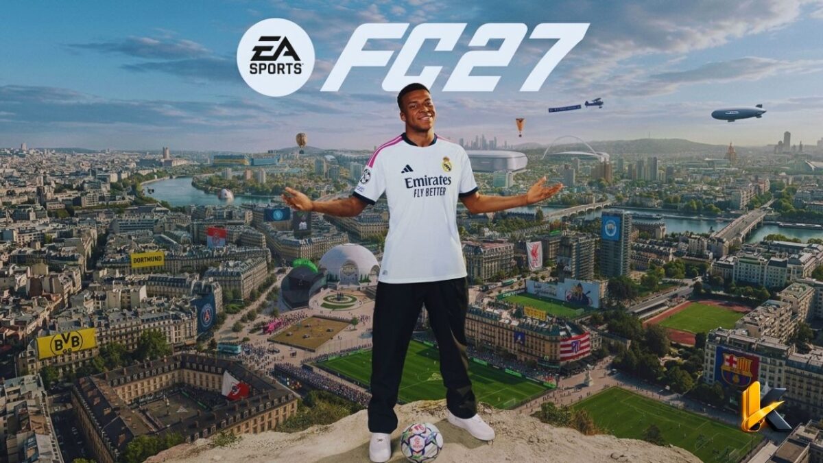 EA Sports FC 27 Resmi Pajang Kylian Mbappe di Sampul Game (Foto: X @EASPORTSFC/medcom/Ai)