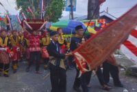 Iringan Pusaka Luhah Rio Jayo Sungai Penuh Usai Penobatan Pemangku Adat dalam Kenduri Sko Enam Luhah Sungai Penuh