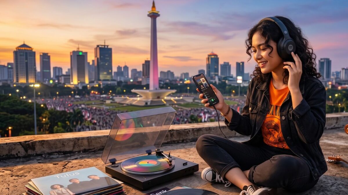 50 Lagu Indonesia Terbaik 2026 Versi Spotify (Foto: Ai)