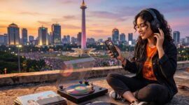 50 Lagu Indonesia Terbaik 2026 Versi Spotify (Foto: Ai)