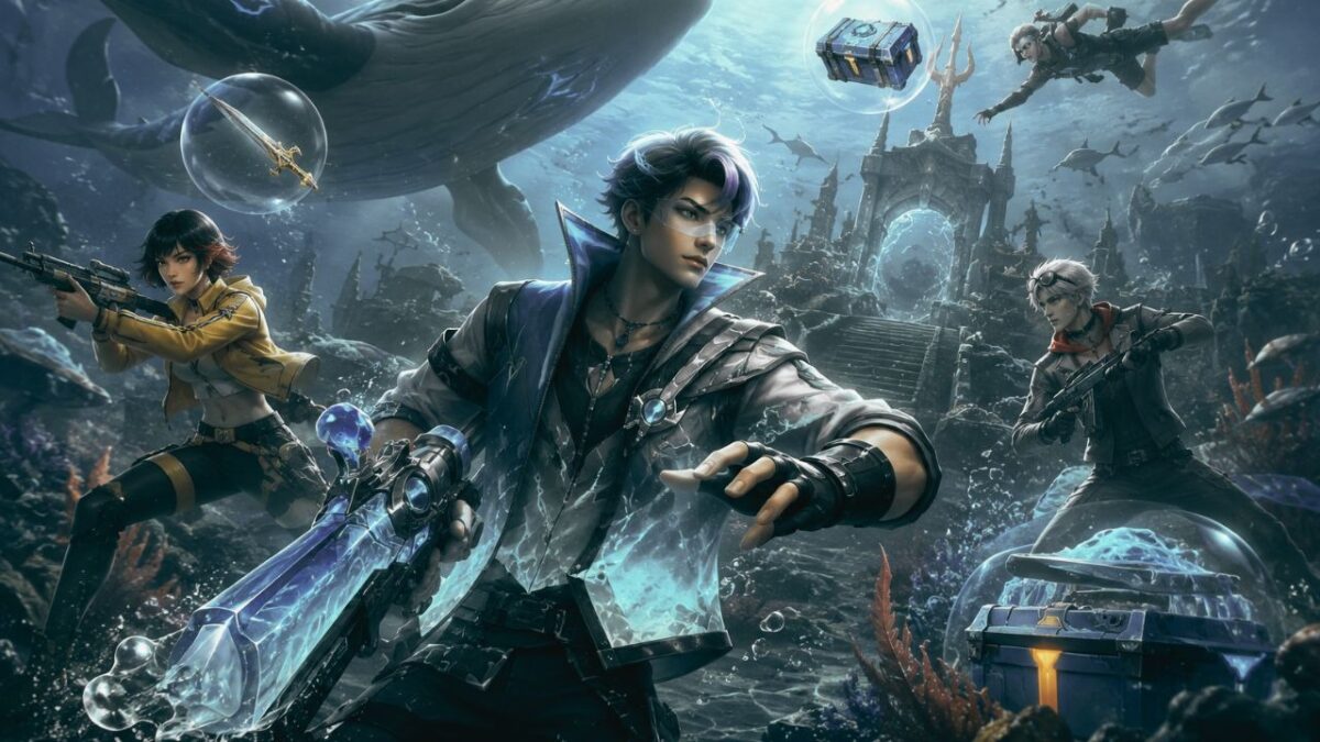 Update FF Kipas 2026 Ubah Total Gameplay dengan Tema Misteri Bawah Laut (Foto: ChatGPT)