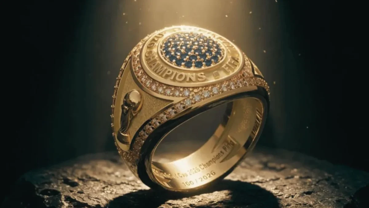 Cincin Juara FIFA Resmi Hadir di Piala Dunia 2026 (Foto: FIFA/medcom)