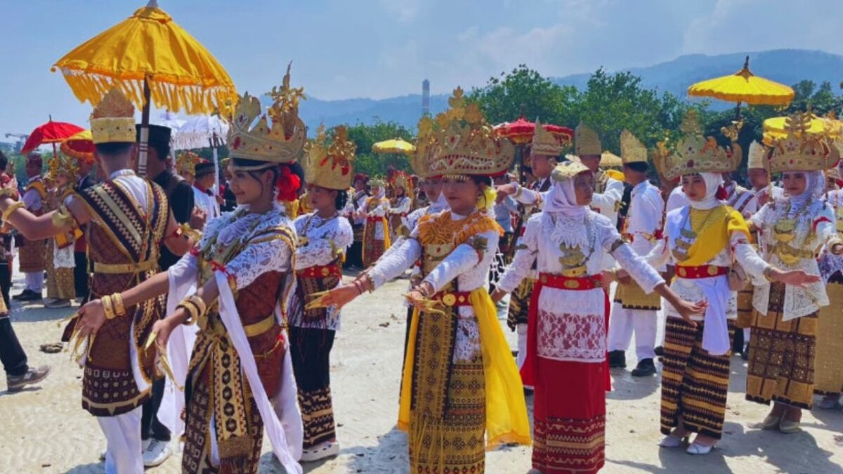 Begawi Festival Budaya Lampung Satukan Saibatin Pepadun (Foto:  Imam Setiawan/medcom)