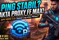 Proxy Server Free Fire Max APK: Solusi Ping Stabil atau Mitos? (Foto: Ai)