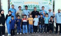 Wujud Kepedulian, PT Kerinci Merangin Hidro Gelar Khitan Massal Gratis untuk Anak-Anak di Batang Merangin