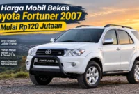 Toyota Fortuner 2007 Masih Diminati, Harganya Mulai Rp120 Jutaan (Foto: medcom/Ai)