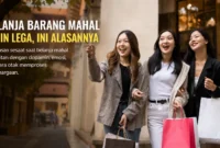 Belanja Barang Mahal Bikin Lega, Ini Alasannya (Foto:  Shutterstock/BongkarnGraphic/kompas/Ai)