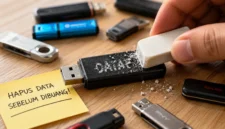 Cara Menghapus Data Flashdisk Sebelum Dibuang (Foto: medcom/Ai)