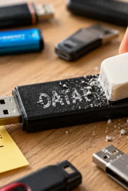 Cara Menghapus Data Flashdisk Sebelum Dibuang