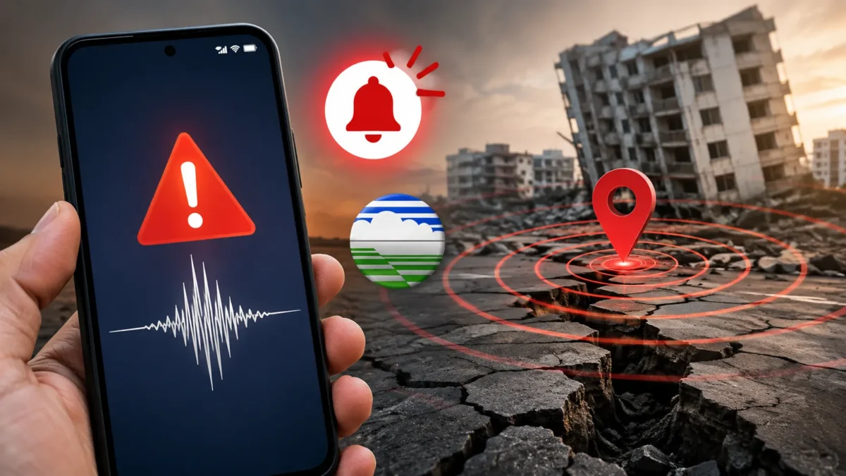 Begini Cara Mengaktifkan Peringatan Gempa di HP Android (Foto: ChatGPT)