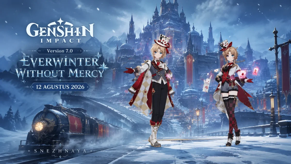 Genshin Impact 7.0 Resmi Hadir 12 Agustus, Snezhnaya Akhirnya Bisa Dijelajahi (Foto: ChatGPT)