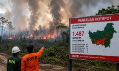 1.487 Hotspot Karhutla Terdeteksi di Kalimantan, Kalteng Terbanyak
