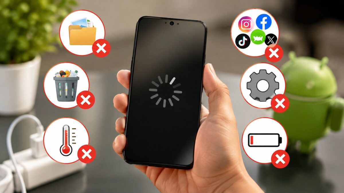 HP Makin Lemot Setelah Lama Dipakai? Cek Kebiasaan Ini (Ilustrasi: Ai)