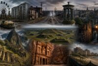 7 Kota Paling Misterius di Dunia, Apa yang Terjadi? (Ilustrasi: Ai)