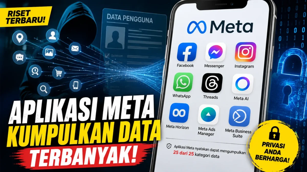 Meta Jadi Perusahaan dengan Aplikasi Paling Banyak Kumpulkan Data