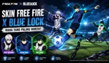 Skin Free Fire x Blue Lock, Mana Paling Worth?