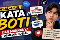 Asal-usul Kata Boti dan Maknanya di Media Sosial (Foto:  Ilustrasi Ai)