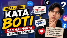 Asal-usul Kata Boti dan Maknanya di Media Sosial (Foto: Ilustrasi Ai)
