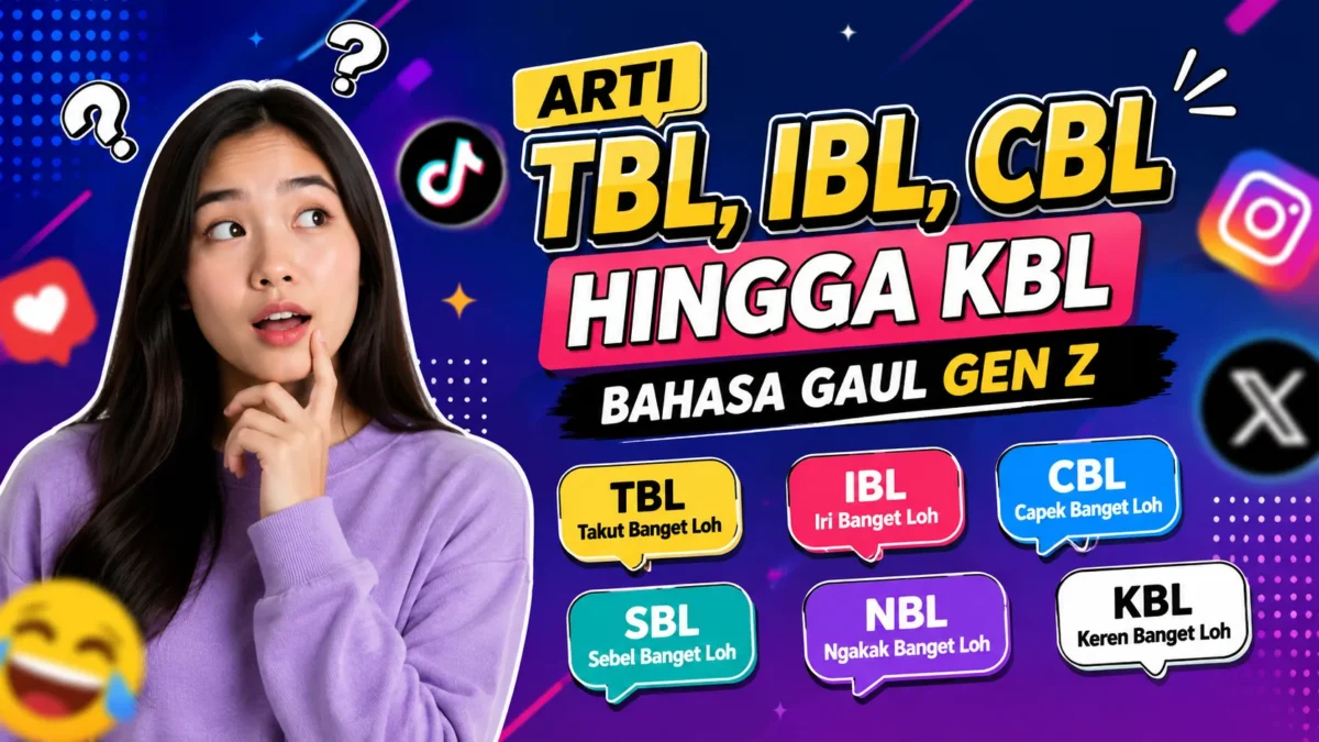 Arti TBL hingga KBL yang Viral, Ini Maknanya di Media Sosial (Foto: ILustrasi Ai)