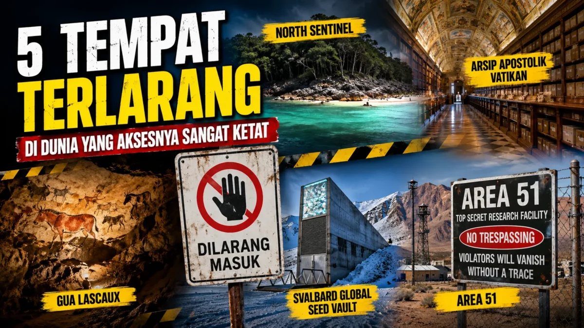 Tempat Terlarang di Dunia: 5 Lokasi dengan Akses Ketat 