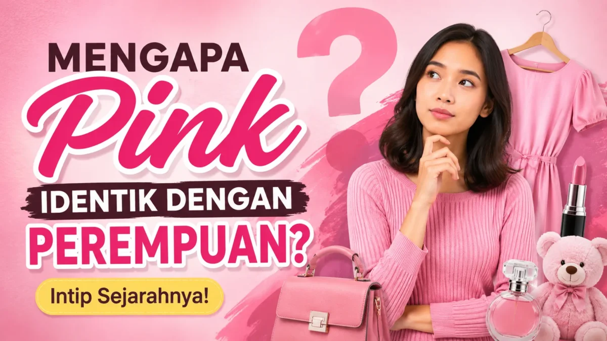 Mengapa Pink Identik dengan Perempuan? Ini Sejarahnya (Foto: Ai)