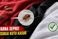 Warna Seprai Ternyata Bisa Memengaruhi Pilihan Kutu Kasur